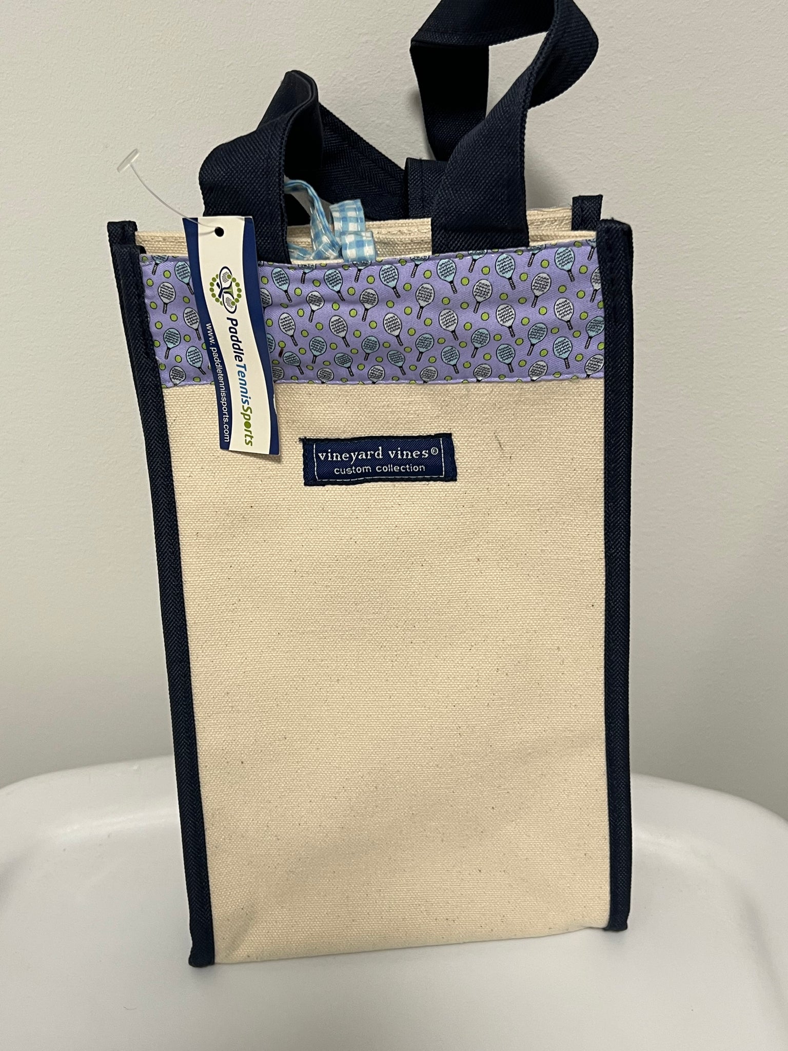 $75 Vineyard Vine Canvas Wine Tote